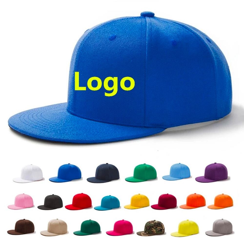 Baskılı - Düz Cap Şapka