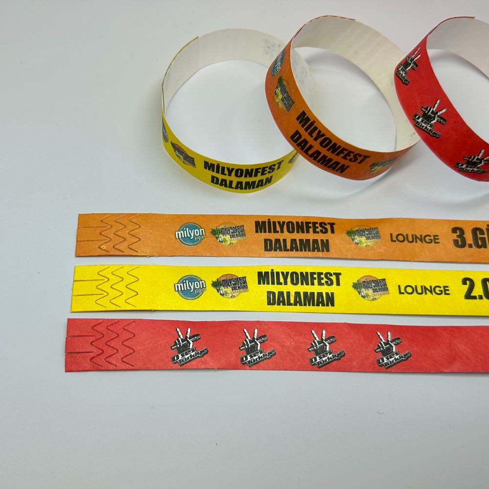 Kağıt Konser Bilekliği