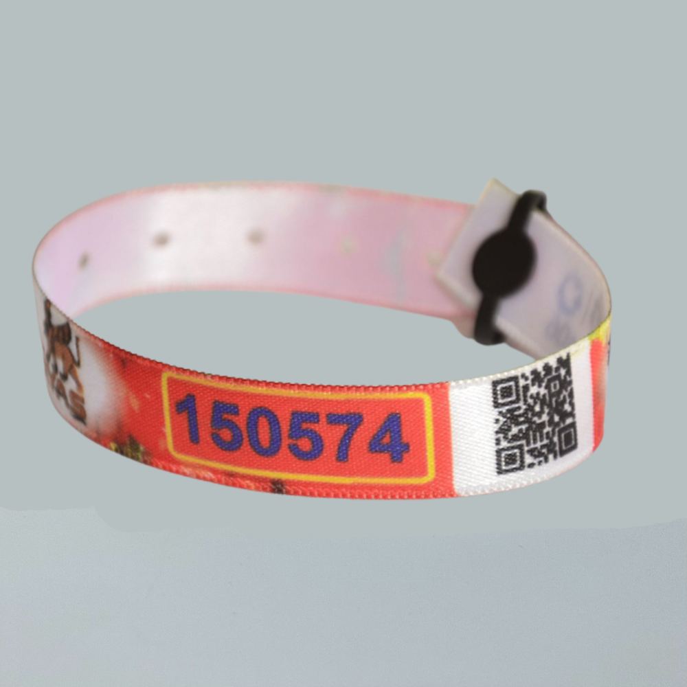 Saten QR Kodlu Kol Bandı