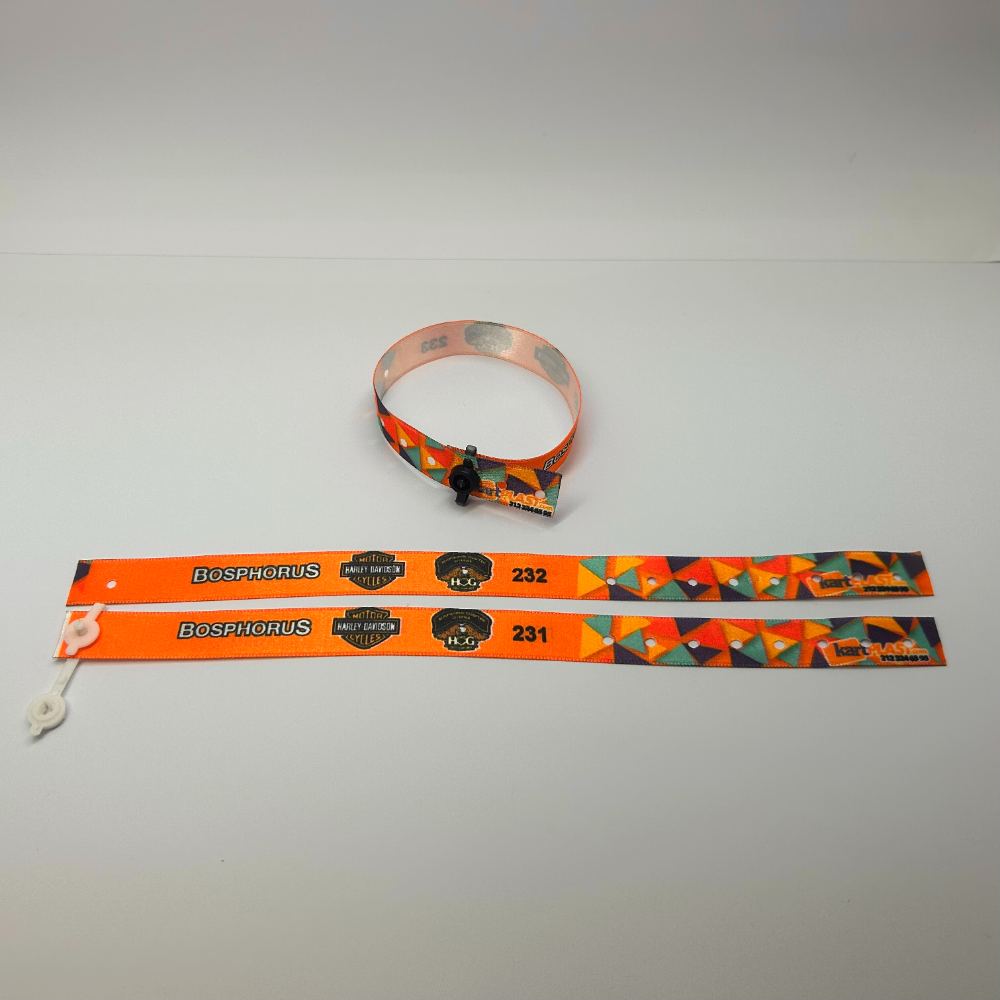 Seri Numaralı Saten Kol Bandı